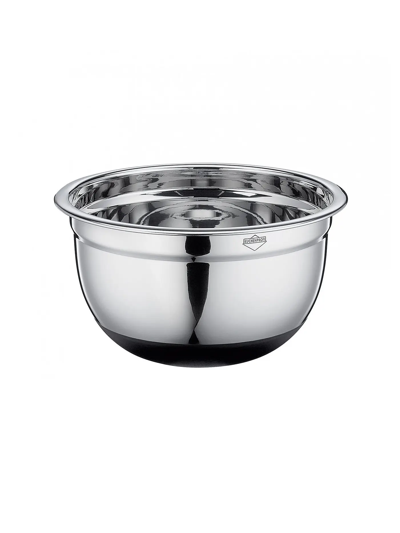 KÜCHENPROFI | Rührschüssel 2,6l (Edelstahl/Silikon) | 